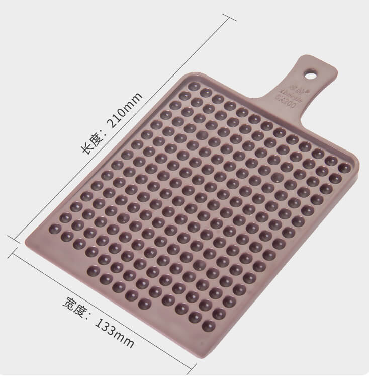 Bead Counting Tray Plum ABS Bead Sorting Tool 4mm-16mm Size 4
