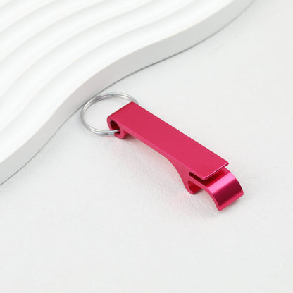 Aluminum Bottle Opener Keychain Slim Durable Lightweight