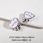 Tulip Shaped 18mm Enamel Acrylic Beads with UV Coating 20pcs 6