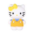 Silicone 3D Focal Beads Hello Kitty Wearing Blue Pink Yellow Clothes 20pcs 10