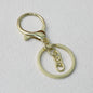 Zinc Alloy Lobster Clasp Keychain Hardware with Split Ring