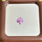 Colorful Double-Sided Enamel Polka Dot Mushroom Acrylic Beads 20mm 10pcs 9