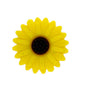 Silicone Focal Beads Daisy Sunflower Rounded Center 20pcs 7