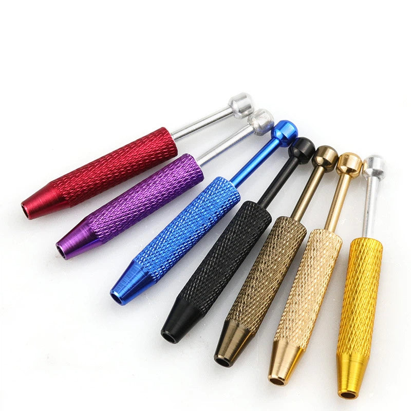 Stainless Steel 4-Prong Claw Tweezers Multi Colored Knurled Grip 3pcs 3
