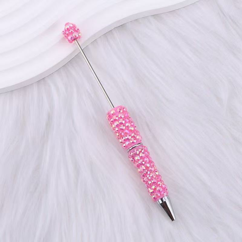 Creative Colorful Cartoon Broken Diamond Beadable Pen 14