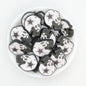 NFL Teams Silicone Focal Beads Football Helmet Design 20pcs 12