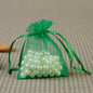 Organza Drawstring Bags Rectangular 30x40cm Solid Colors 100pcs 11