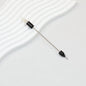 Beadable Double Head Point Drill Nail Tool Metal Handle 12.2cm - Black