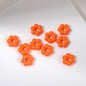 Floral Flower Shape 8mm Acrylic Spacer Beads 50pcs 18