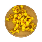 Silicone 3D Focal Beads Giraffe Safari Spots Front Facing 2