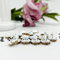 Copper Round Spacer Beads 10mm Large Hole Rhinestone 100pcs 19