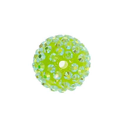 Ball Rhinestone Beads 20mm Multicolor Sparkle 50pcs 4