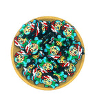 Silicone Focal Beads Halloween Costume Masked Character Bloody Weapon 20pcs 2