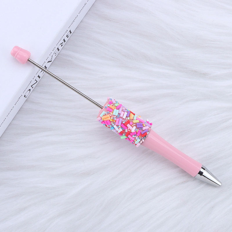 Beadable Pen Candy Sprinkles Design Multicolor 18