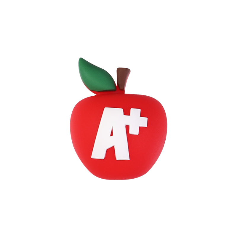 Silicone 3D Focal Beads Teacher Apple A+ Pencil 20pcs 12