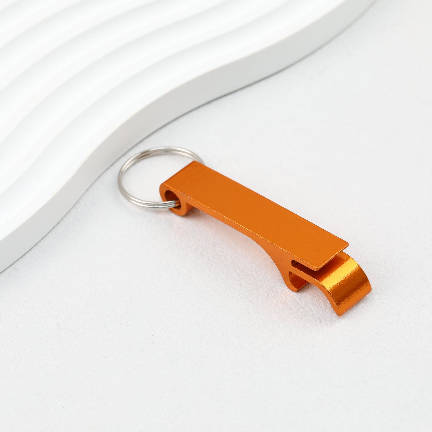 Aluminum Bottle Opener Keychain Slim Durable Lightweight