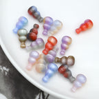 18mm Colorful Resin Gourd Shaped Beads Small Hole 10pcs 2