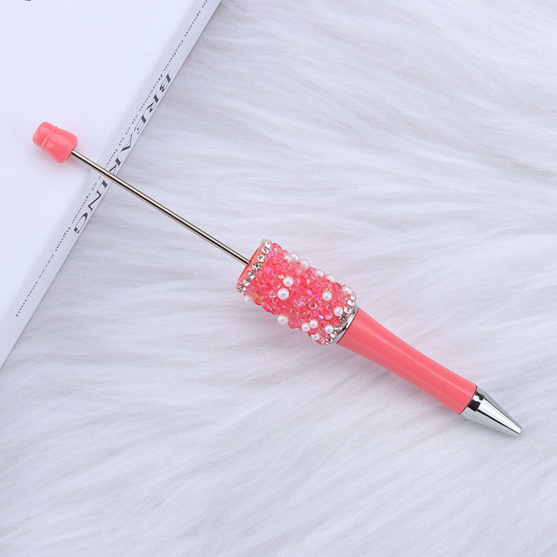 Beadable Pen with Cute Bunny and Rhinestone 5