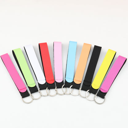 Neoprene Wristlet Keychain Comfortable Soft Loop 135mm