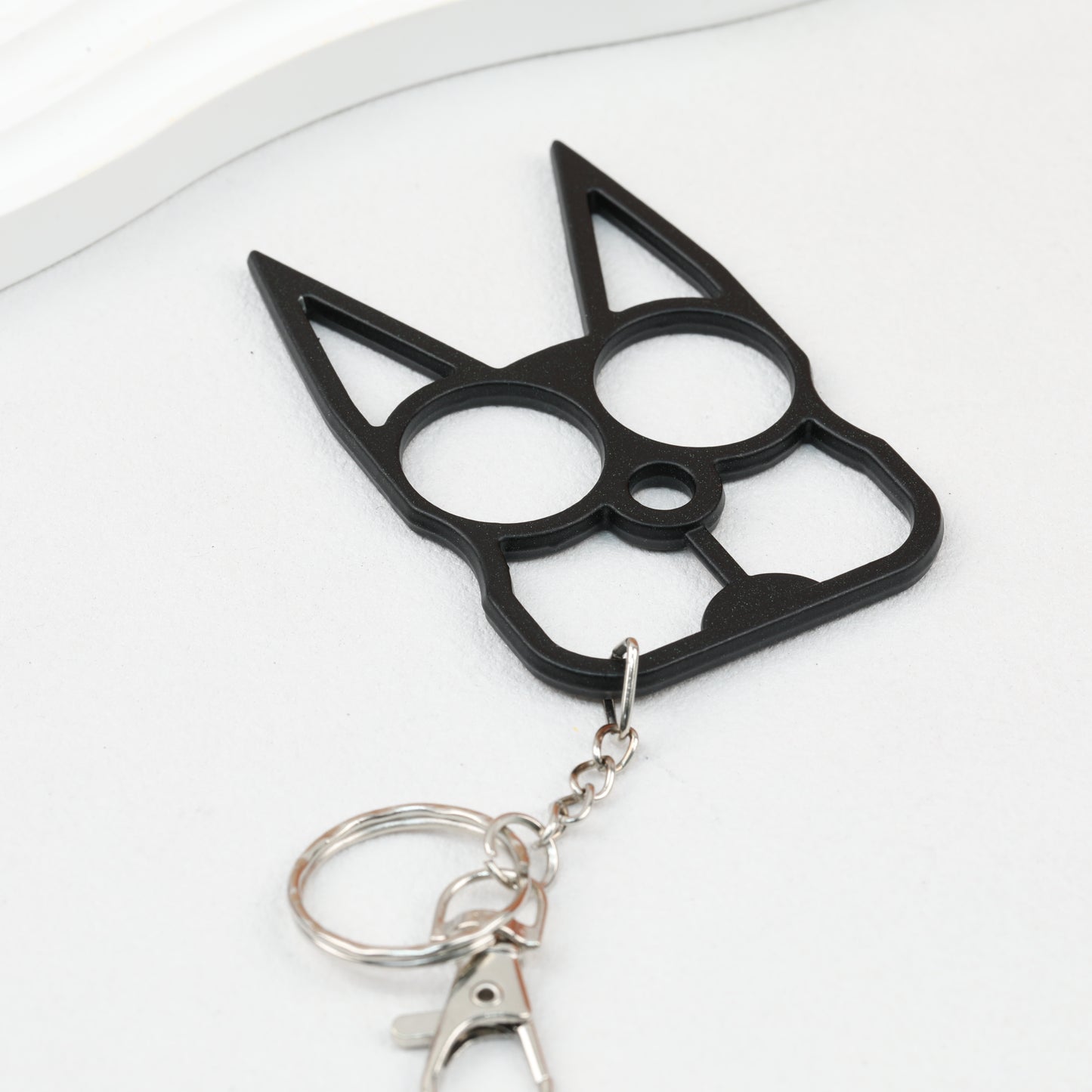 Self Defense Keychain Zinc Alloy Dual Pointed Multi Functional