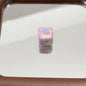 Spring Blue Pink Puppy Square Acrylic Beads 14mm 10pcs 5