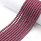 Flat Clay Beads 6mm Solid Color Smooth Polymer Disc 10strands 45