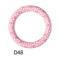 65mm Silicone Beads Printed Designs Vibrant Colors 7