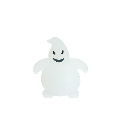 3D Halloween Ghost Silicone Focal Beads Glow in Dark 20pcs 7