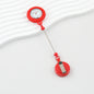 Beadable Pocket Watch Glow In The Dark Silicone Case Easy Pull Buckle