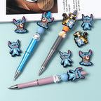 Silicone Focal Beads Disney Stitch Tigger Eeyore Character Group 20pcs 7