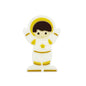 Silicone Focal Beads Astronaut Star Emblem Center 20pcs 6