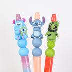 Silicone 3D Focal Beads Disney Burger James-P-Sullivan Holding Toy 20Pcs 11