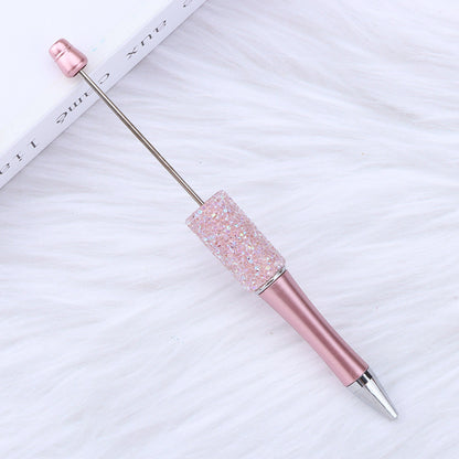Beadable Pen with Stardust Glitter Plastic 11