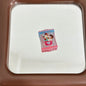 Square Acrylic Beads 20mm Cartoon Animal Illustration Snack Bag 10pcs 2
