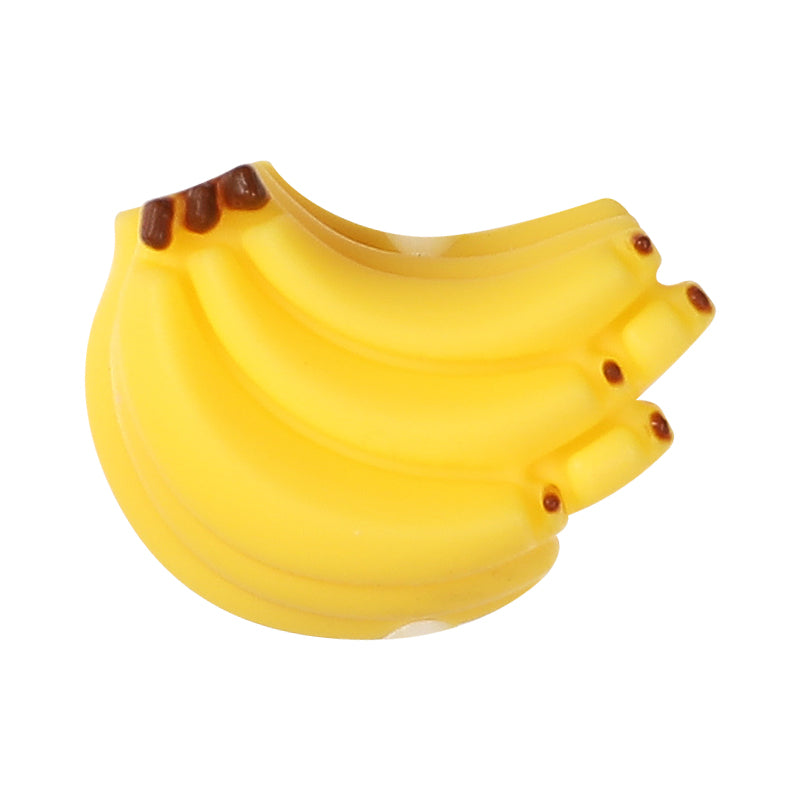 Silicone 3D Focal Beads Fruity Aroma Smiling Avocado Star Blueberry 20pcs 14