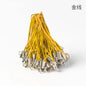 Polyester Iron Aluminum Phone Strap 58mm Colorful 100pcs 24