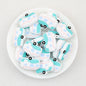 Four Color Camping Vehicle Silicone Focal Beads 20pcs 4