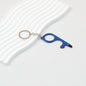 No Touch Door Opener Touchscreen Keychain Multifunctional Alloy