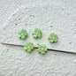 Flower Metal Beads 10mm Baking Painted Cherry Blossom 20pcs 11