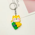 Cartoon Animal Keychain Soft PVC Soda Bottle Design 6