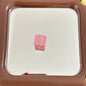 Transparent Butterfly and Cake Printed Acrylic Square Beads 14mm 10pcs 7