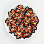 Thanksgiving Turkey Silicone Focal Beads Minnie Design 20pcs