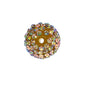 Ball Rhinestone Beads 20mm Multicolor Sparkle 50pcs 10