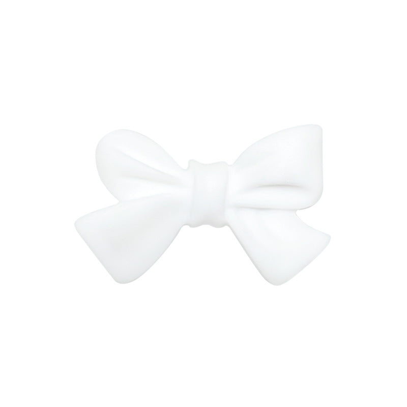 Colorful Bow Silicone Focal Beads 20 pcs 12
