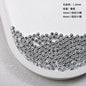 Metallic Acrylic Seed Beads UV Coating 3mm 4mm 50g Approx 1550-3750 pcs 6