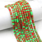Flat Clay Beads 6mm Colorful Matte Polymer Spacer 10 Strands 48