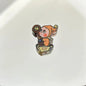 Double-Sided Embedded Pop Mart Twinkle Twinkle Enamel Acrylic Beads 5pcs 12