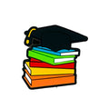 Silicone Focal Beads Academic Tam On Stack of Books 20pcs