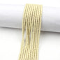 Flat Clay Beads 4mm Solid Color Polymer Disc 10strands 4