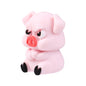 Silicone 3D Focal Beads Angry Animal Front Facing Expression 14